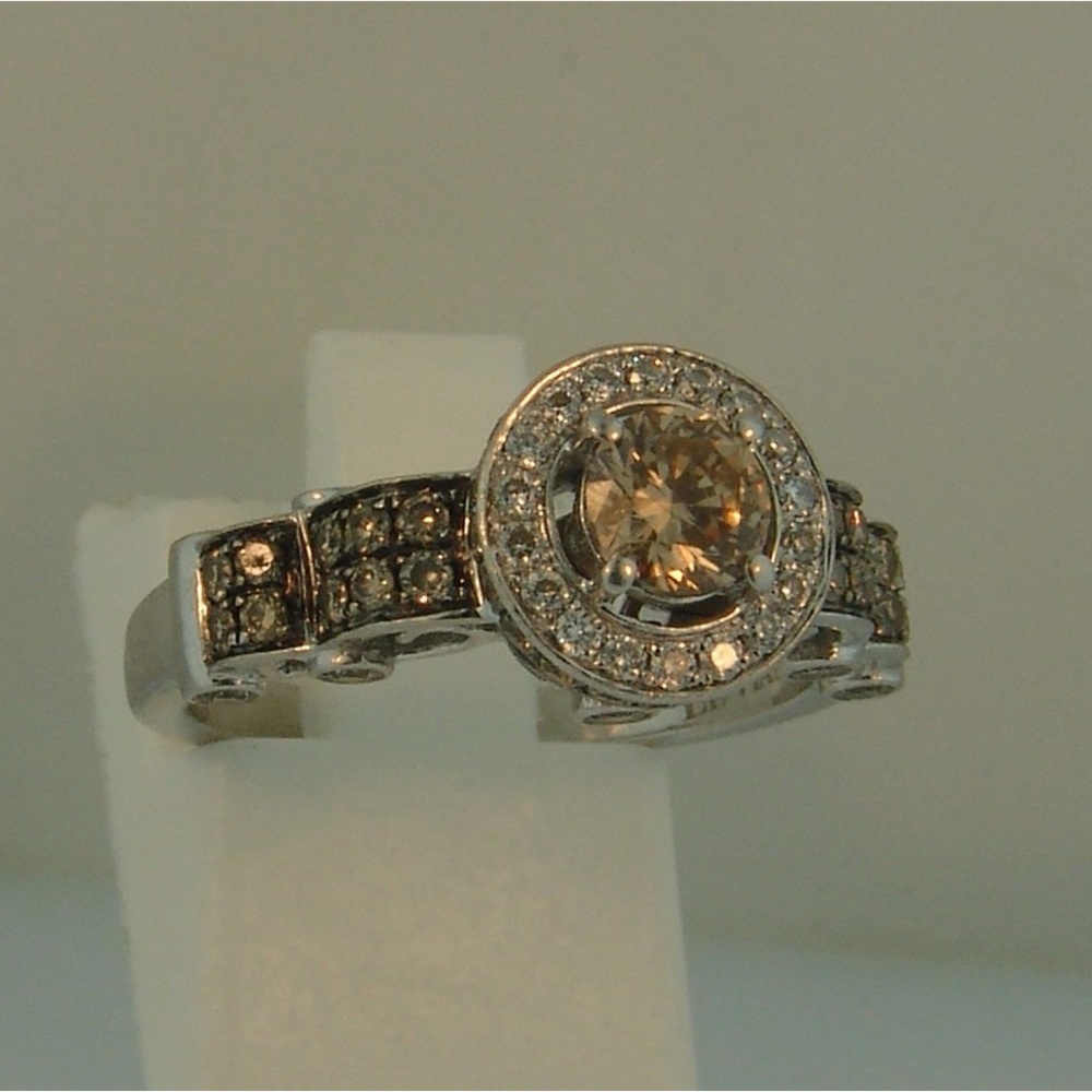 Levian 14K WG Chocolate and White Diamond
Ring-1.74ctw